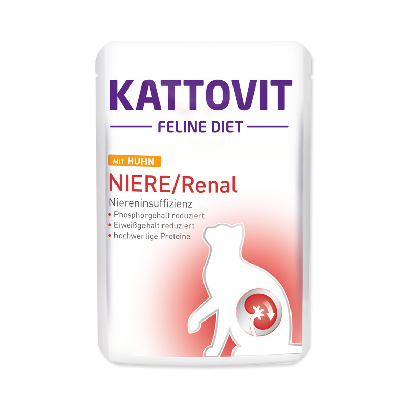Kapsička KATTOVIT Niere / Renal kuře 85 g