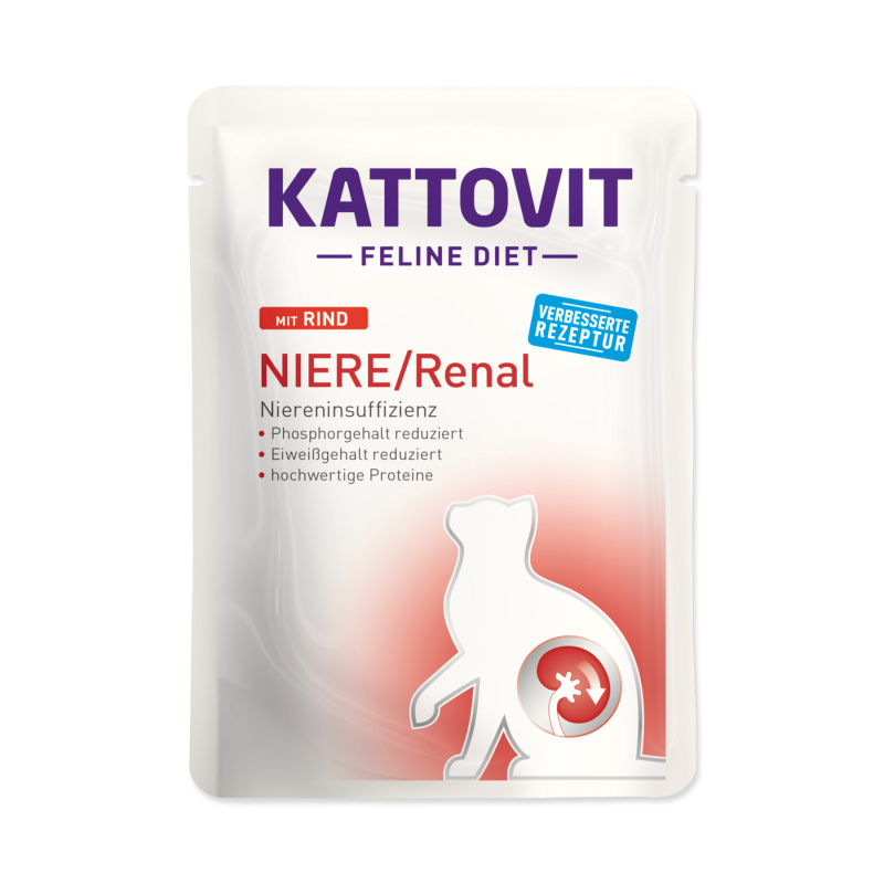 Kapsička KATTOVIT Niere / Renal hovězí 85 g