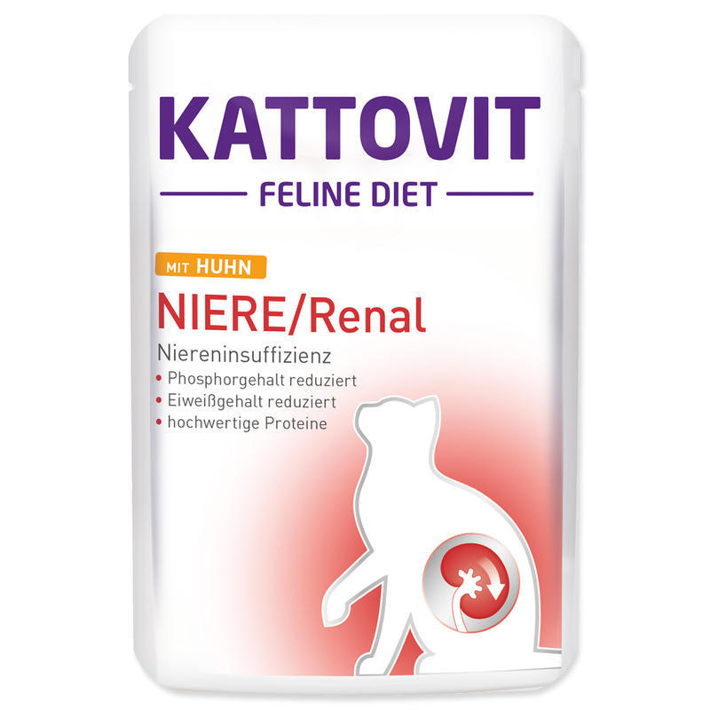 Kattovit Cat Niere/Renal kuře kapsa  85g
