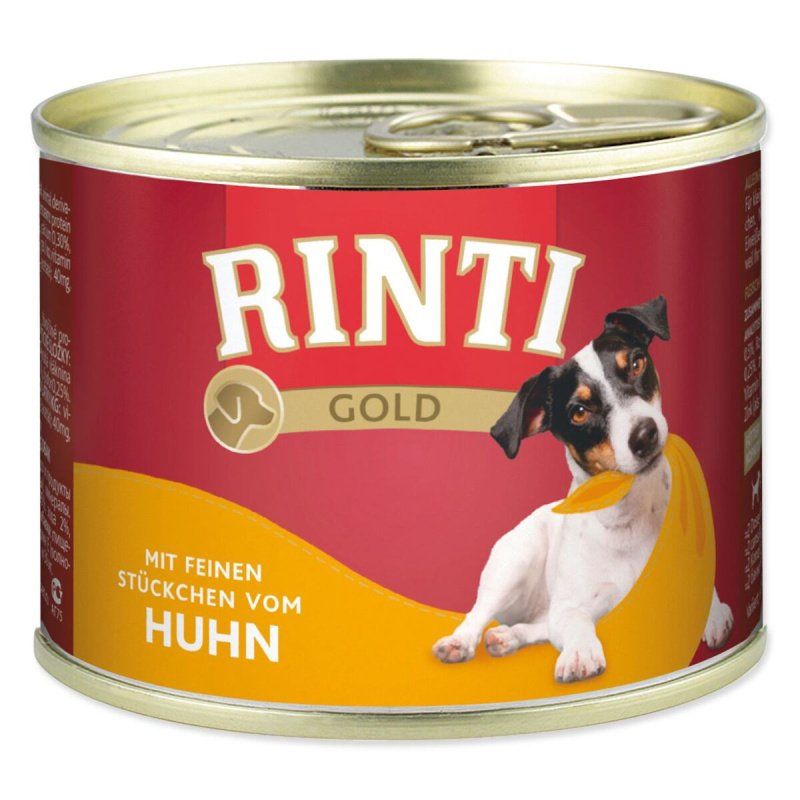 Konzerva Rinti Gold Adult kuře 185 g