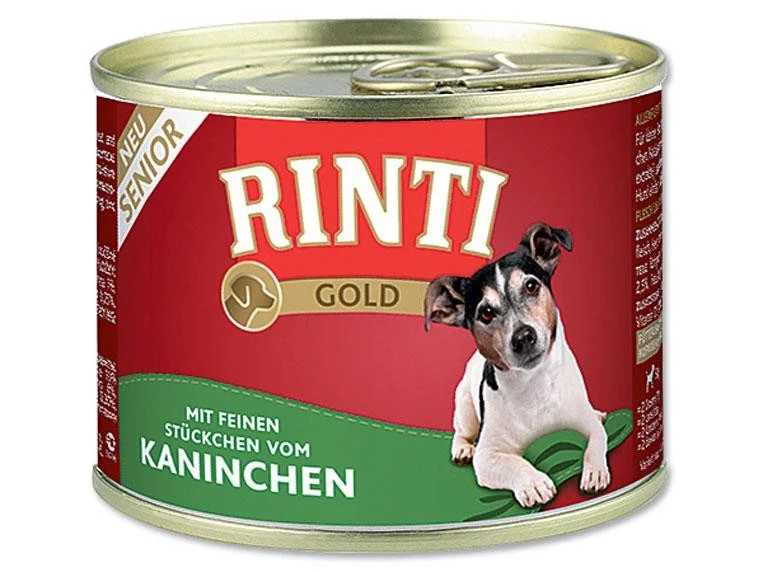 RINTI Gold Senior Králík 185 g