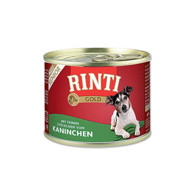 RINTI Gold Senior Králík 185 g