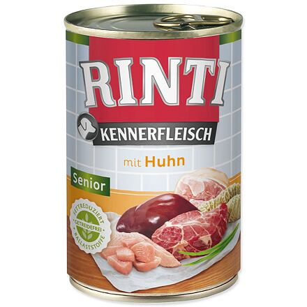 Konzerva RINTI Kennerfleisch Senior kuře 400 g