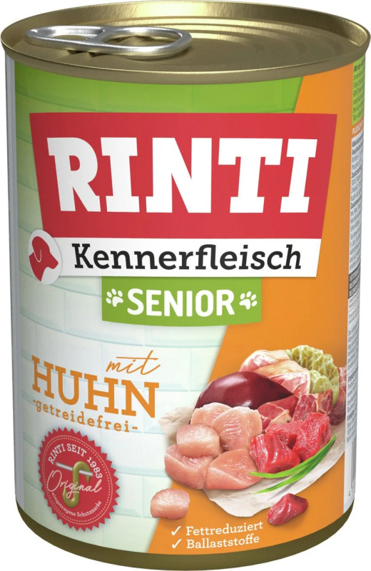 Konzerva RINTI Kennerfleisch Senior kuře 400 g