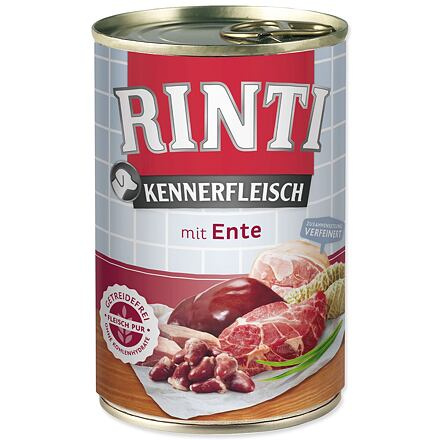 Konzerva RINTI Kennerfleisch kachní srdce 400 g