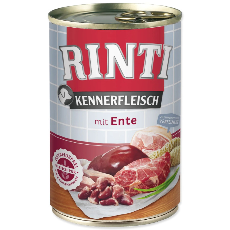 Konzerva RINTI Kennerfleisch kachní srdce 400 g