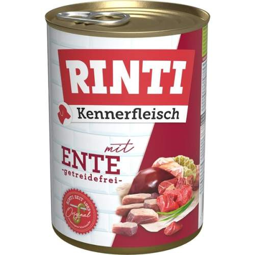 Konzerva RINTI Kennerfleisch kachní srdce 400 g