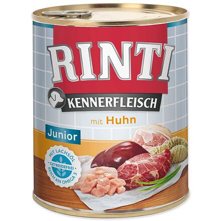 Konzerva RINTI Kennerfleisch Junior kuře 800 g
