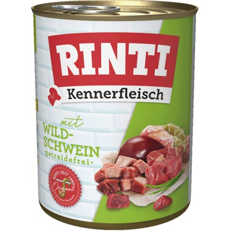 Konzerva RINTI Kennerfleisch divočák 800 g