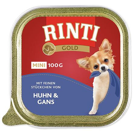 Vanička RINTI Gold mini kuře + husa 100 g