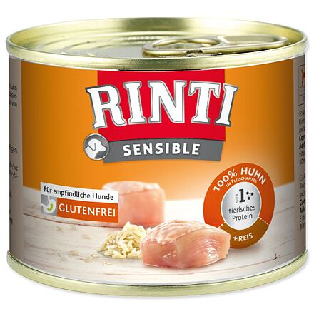 Konzerva RINTI Sensible kuře + rýže 185 g