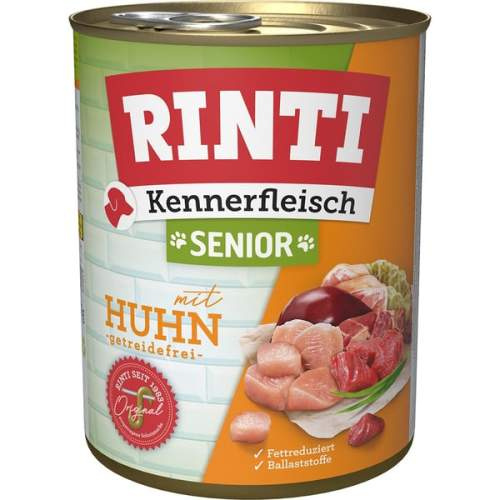 Rinti Dog Kennerfleisch konzerva senior kuře 12x800g