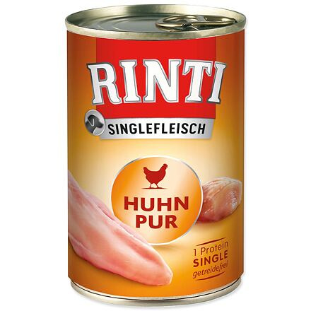 Rinti Dog Sensible PUR konzerva kuře 400 g