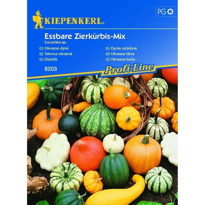 Kiepenkerl Semena Okrasná dýně Essbare Zierkürbis-MIX