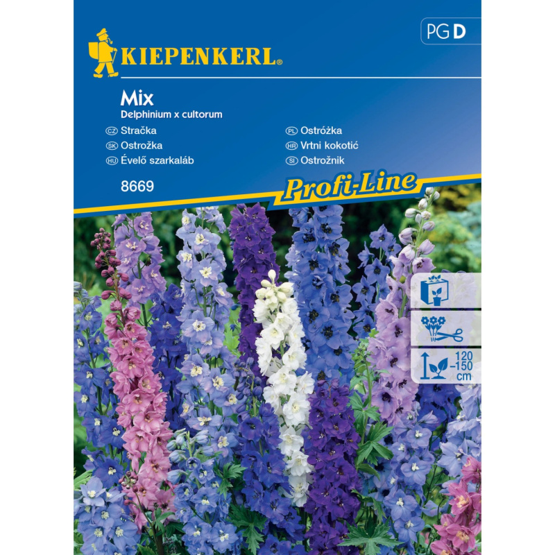 KIEPENKERL Stračka (Delphinium x cultorum) Mix