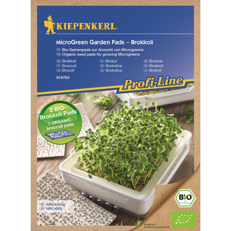 Kielpenkerl Semena Microgreens zahrádka BIO Brokolice