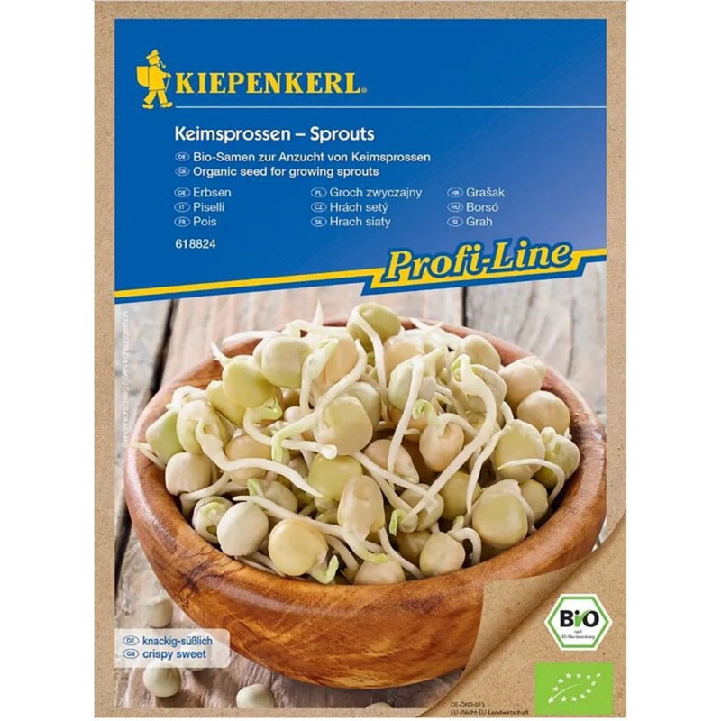 Kiepenkerl Klíčky BIO Hrách setý