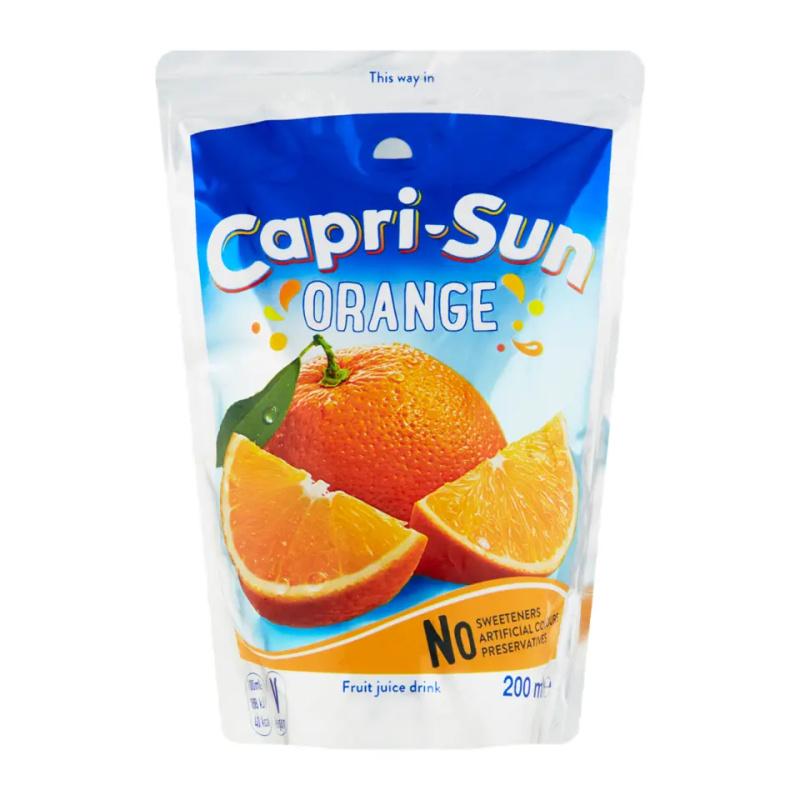 Capri-Sun Nesycený ovocný nápoj Pomeranč 200 ml