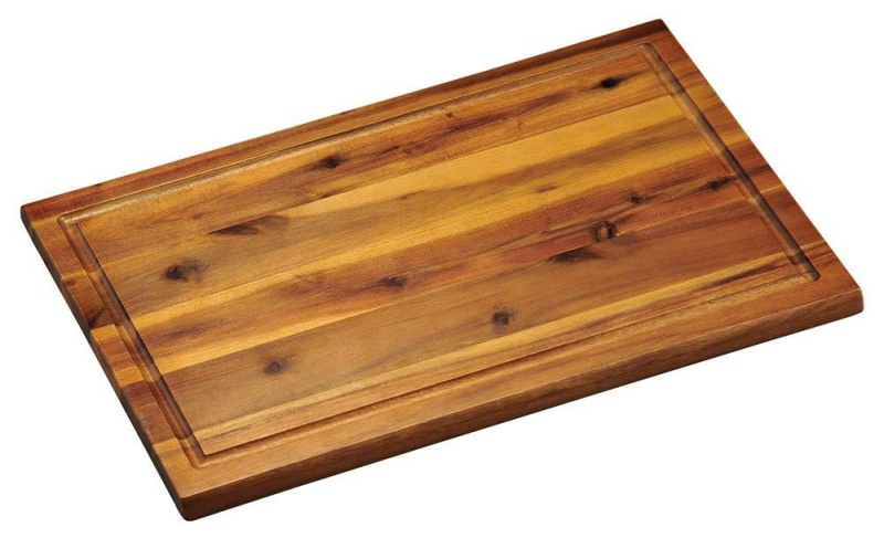 Bambusové prkénko na krájení, 40 x 26 cm, KESPER, akátové dřevo hnědý