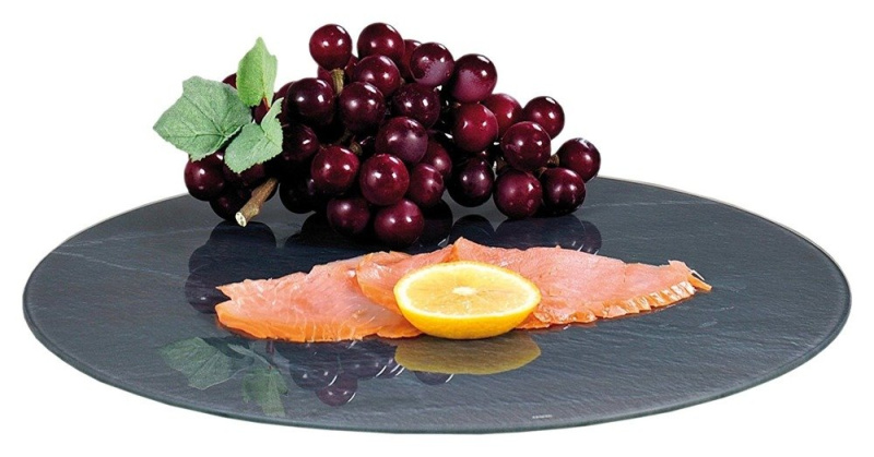 Kesper Patera otočný stojan 35,5 cm antracitová