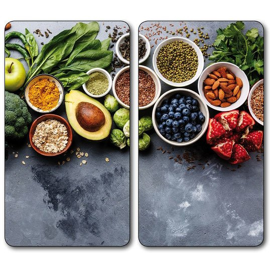 Dvojité ochranné desky, AVOCADO, sada 2, KESPER vícebarevná