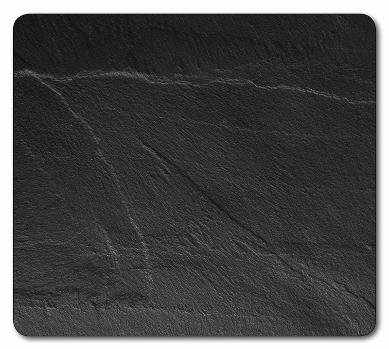 Skleněná ochranná deska na sporák SLATE - 55,5x50 cm, KESPER černá