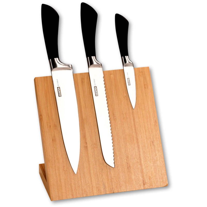 Magnetický držák na nožů, 23 x 20 cm, Kesper hnědá