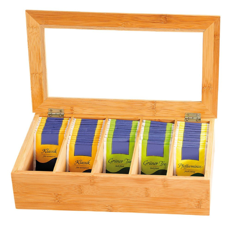 Tavola swiss Kesper Bambus 5 komor 58900 béžová
