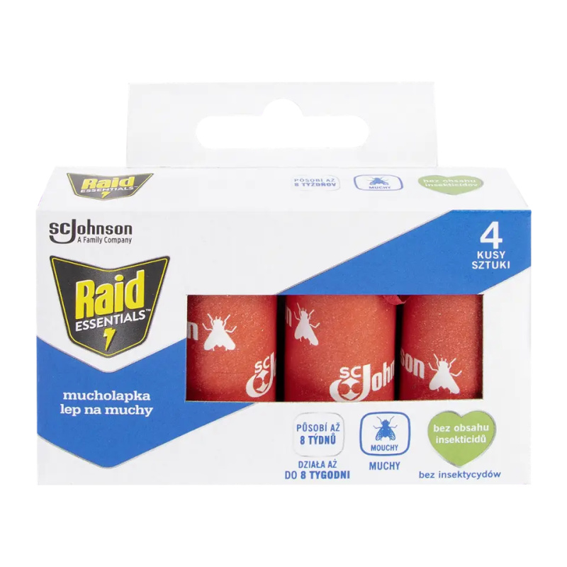 Raid Essentials Mucholapka 4 ks