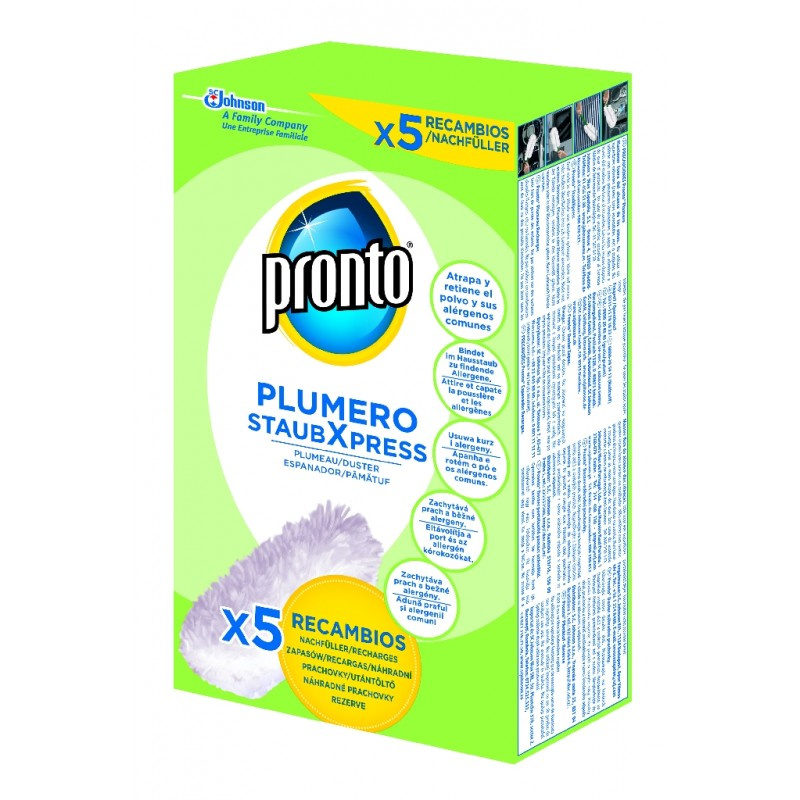 Prachovka Pronto - náhradní prachovky, 5 ks