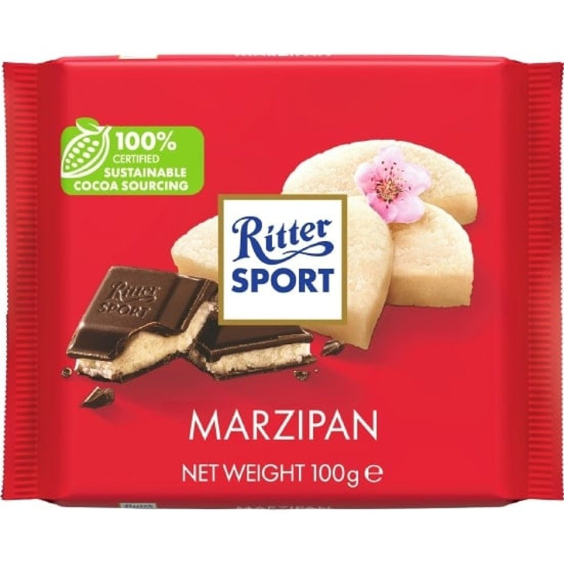 Ritter Sport Hořká čokoláda s marcipánem