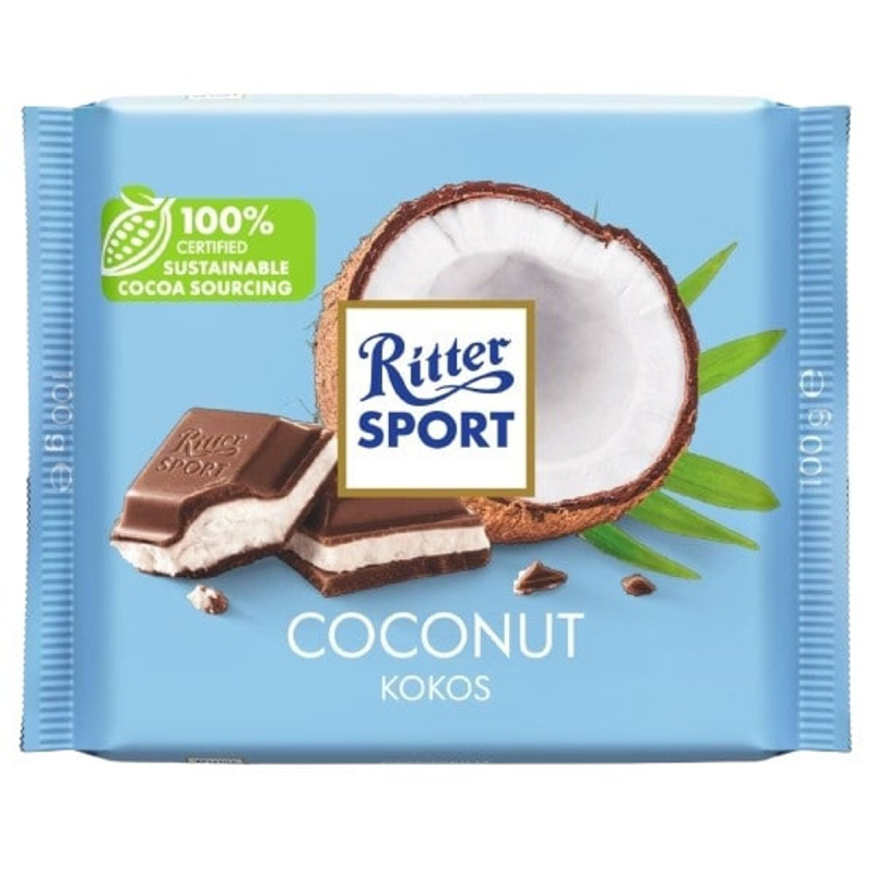 Ritter Sport Kokosová čokoláda