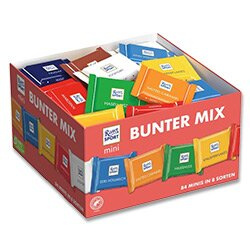 Ritter Sport - mini čokoládky, 84 x 16,67 g