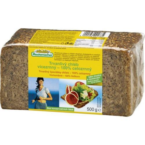 Mestemacher chléb celozrnný vícezrnný 500g