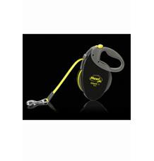 Vodítko FLEXI Giant  Pásek neon L - 8m/ 50 kg
