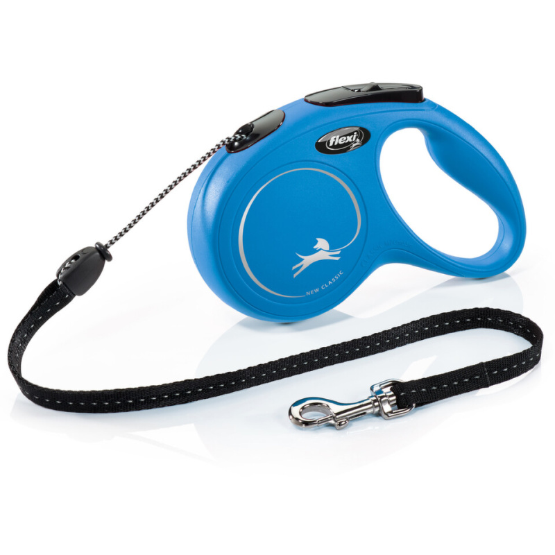 Vodítko FLEXI Classic NEW lanko 5 m/ 20 kg modrá