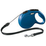 Vodítko FLEXI Classic NEW lanko 8 m/ 20 kg modrá