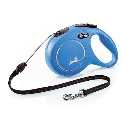 Vodítko FLEXI Classic NEW lanko 8 m/ 20 kg modrá