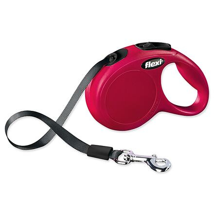 Vodítko FLEXI Classic NEW pásek 3 m/ 12 kg červená