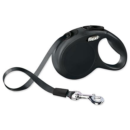 Vodítko FLEXI Classic NEW pásek 3 m/ 12 kg černá