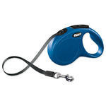Vodítko FLEXI Classic NEW pásek 5 m/ 15 kg modrá