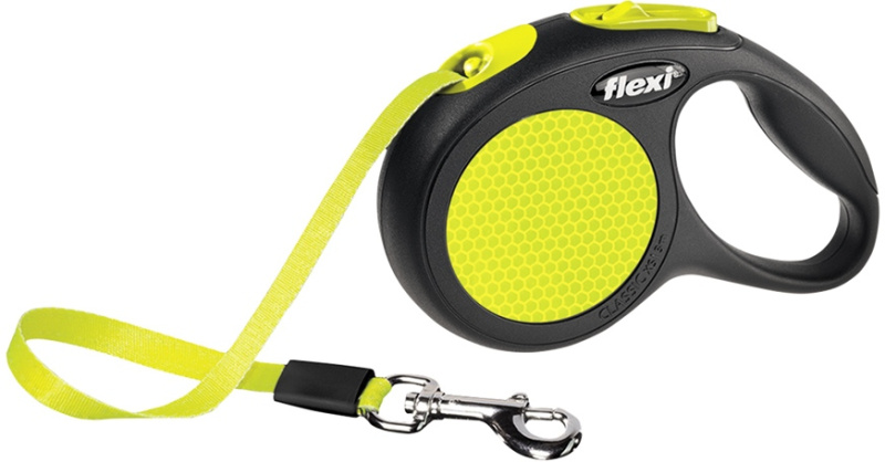 Vodítko FLEXI Classic New Neon páska XS