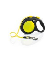 Vodítko FLEXI Neon pásek NEW S 5 m/15 kg