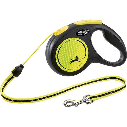 Vodítko FLEXI Neon Lanko NEW M 5 m/20 kg