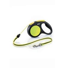 Vodítko FLEXI Neon Lanko NEW M 5 m/20 kg