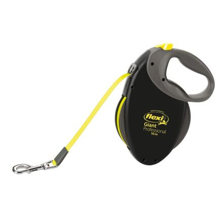 Vodítko FLEXI Giant Professional L 10m/50kg Pásek Neon