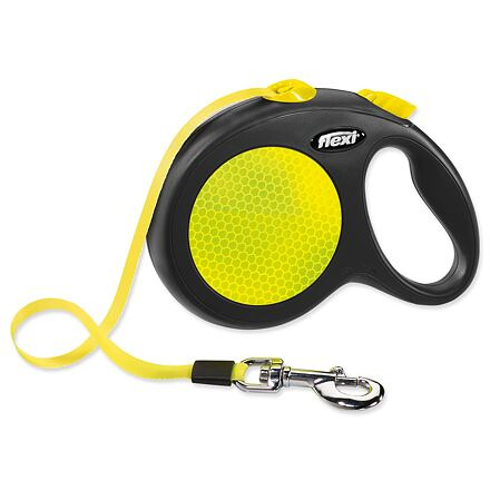 Vodítko FLEXI Neon pásek NEW L 5 m/50 kg