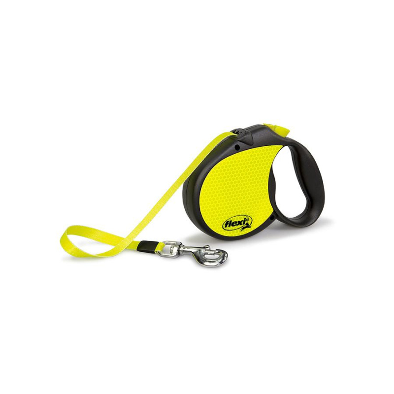 Vodítko FLEXI Neon pásek NEW L 5 m/50 kg