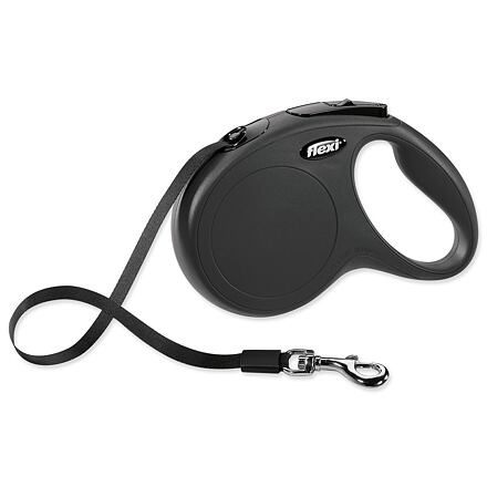 Vodítko FLEXI Classic NEW pásek 5 m/ 25 kg černá