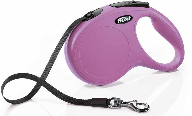 Vodítko FLEXI Classic NEW pásek 5 m/ 25 kg růžová